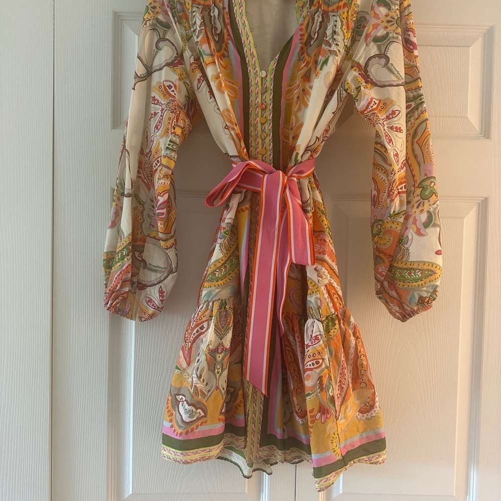 ANTONIO MELANI Multicolor Long Sleeve Dress